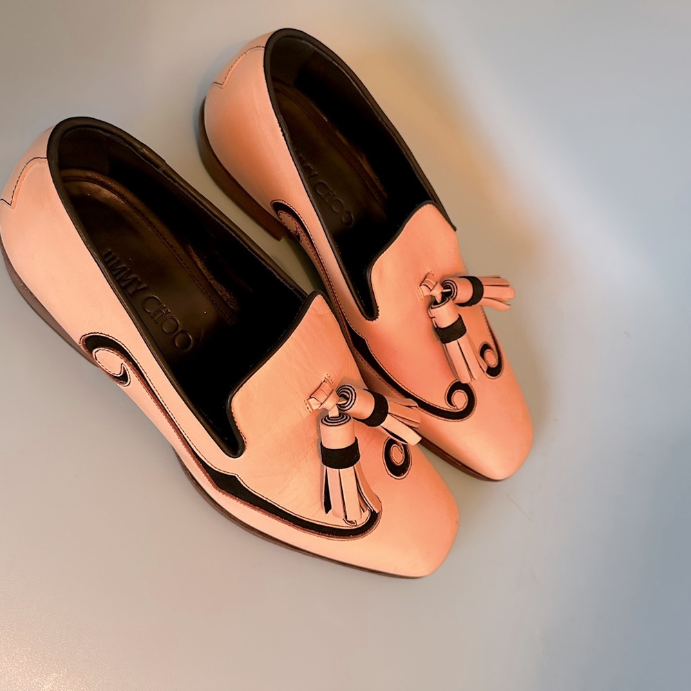 Jimmy Choo western loafers 41 beige NEW